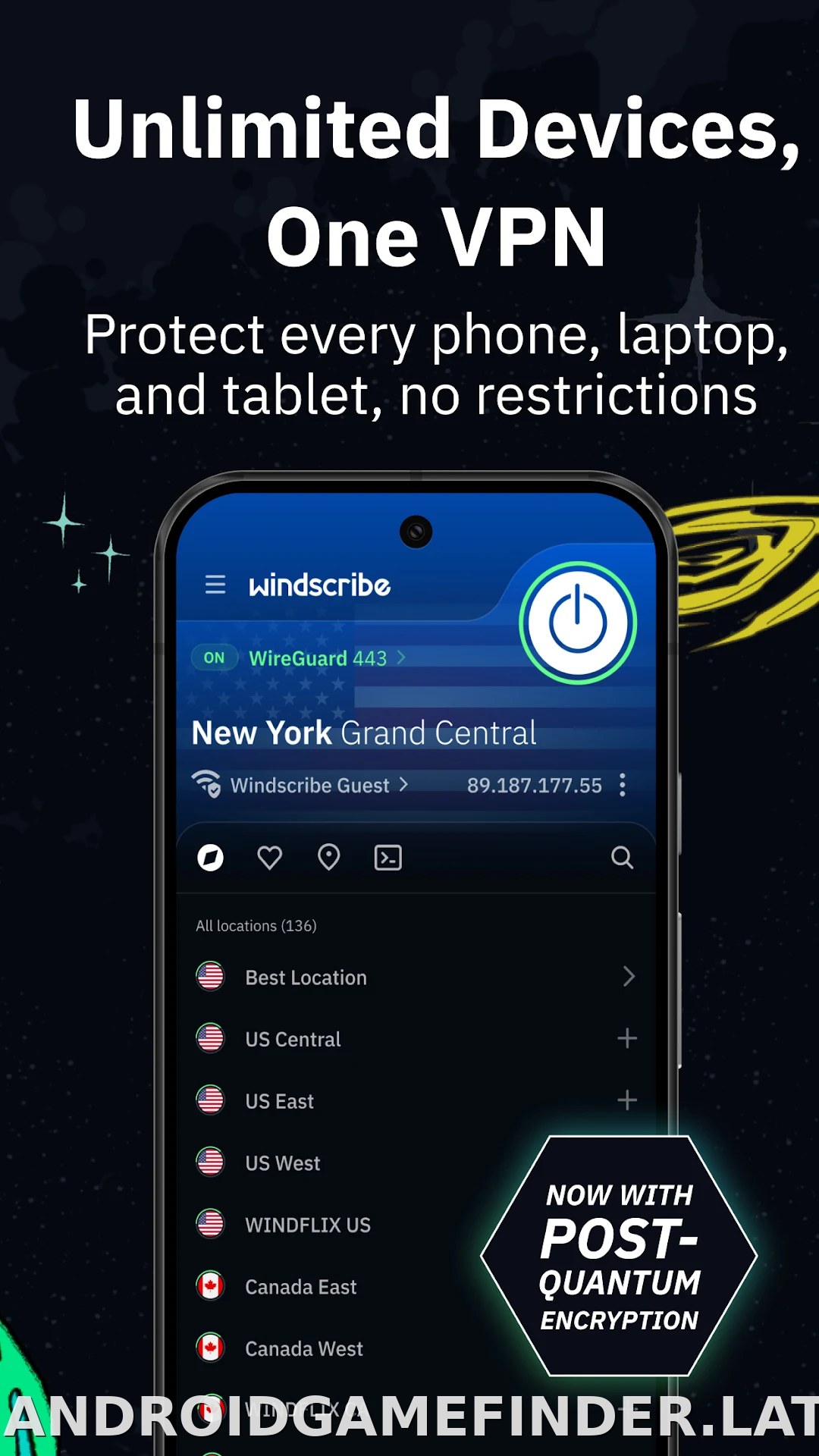 Windscribe скриншот 4